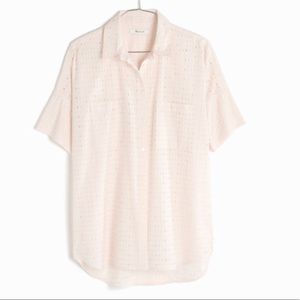 Madewell eyelet shirt